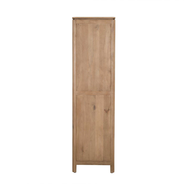Boekenkast Dallas Naturel Mangohout 55 cm