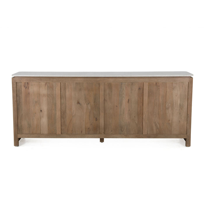 Dressoir Dallas Naturel Mangohout 210 cm