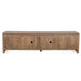 Tv meubel Dallas Naturel Mangohout 210 cm