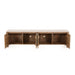 Tv meubel Dallas Naturel Mangohout 210 cm