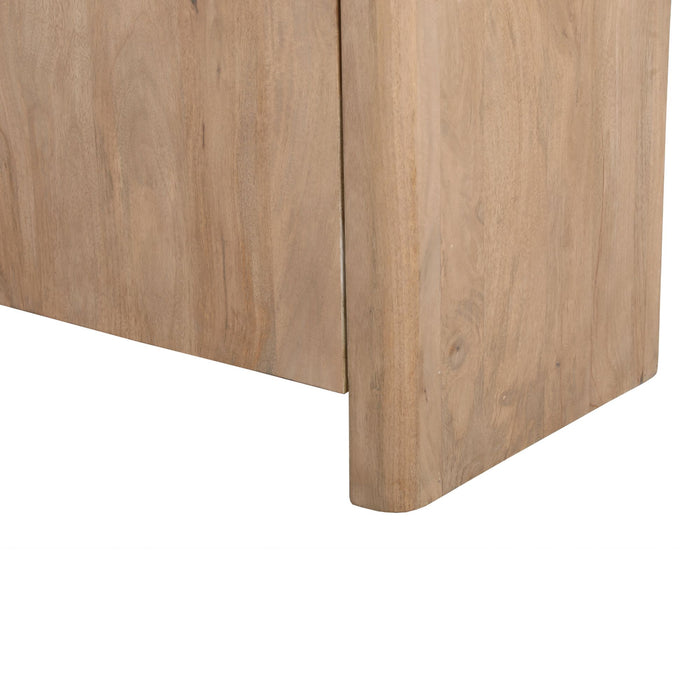 Tv meubel Dallas Naturel Mangohout 210 cm