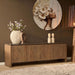 Tv meubel Dallas Naturel Mangohout 210 cm