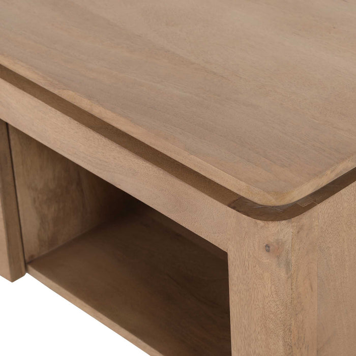 Bovenblad Salontafel Dallas Beige Marmer