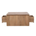 Bovenblad Salontafel Dallas Beige Marmer