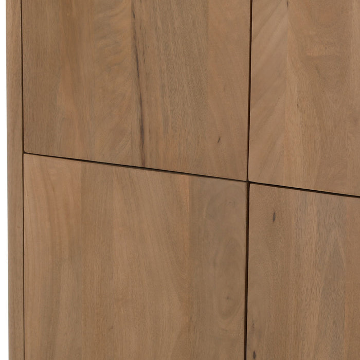 Kabinetkast Dallas Naturel Mangohout 90 cm