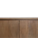 Zwevend tv meubel Dallas Naturel Mangohout 210 cm