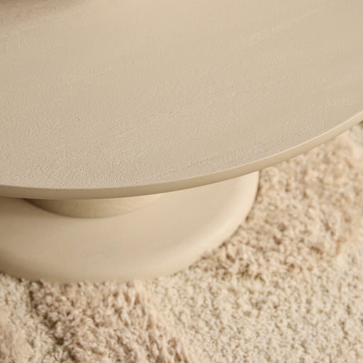 Salontafel Mabel Zand Mangohout 90 cm