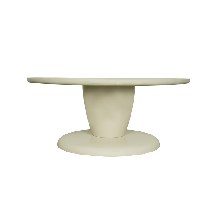 Salontafel Mabel Zand Mangohout 90 cm