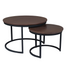Salontafel Enzo Walnoot Mangohout 37 cm
