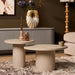 Salontafel set Mirre Zand Mangohout 70 cm