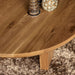 Salontafel Zillah Naturel Eikenhout 130 cm