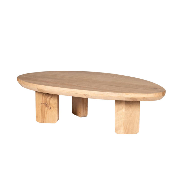 Salontafel Zillah Naturel Eikenhout 130 cm