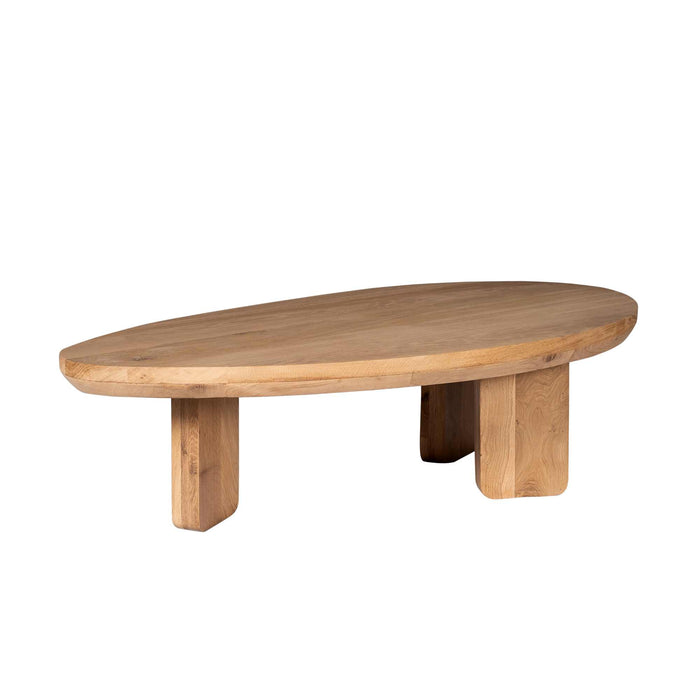 Salontafel Zillah Naturel Eikenhout 130 cm