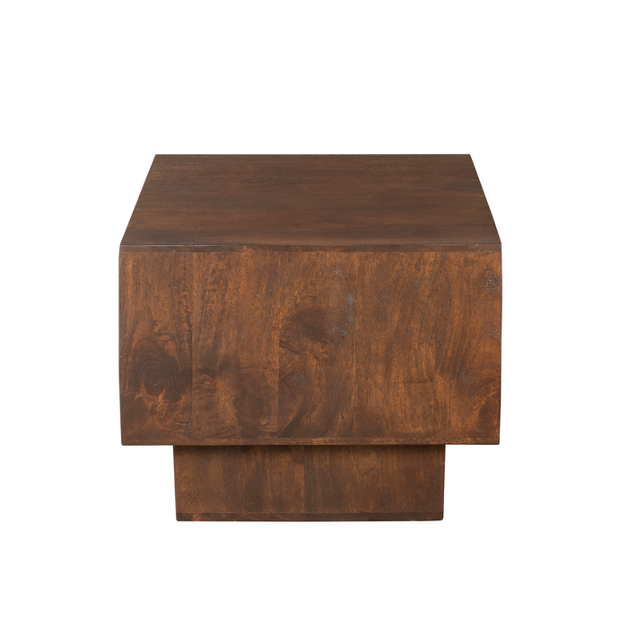Salontafel Livia Bruin Mangohout 56 cm
