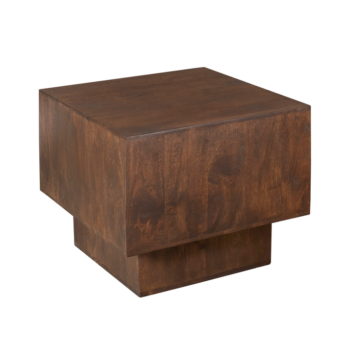 Salontafel Livia Bruin Mangohout 56 cm