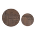 Salontafel set Otik  Bruin Eikenhout 70 cm