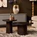 Salontafel set Mirre Bruin Mangohout 70 cm