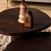 Salontafel set Mirre Bruin Mangohout 70 cm
