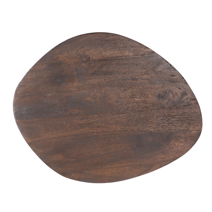 Salontafel set Mirre Bruin Mangohout 70 cm