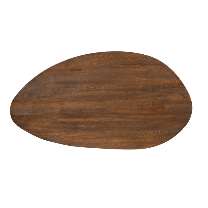 Salontafel Zillah Bruin Eikenhout 130 cm