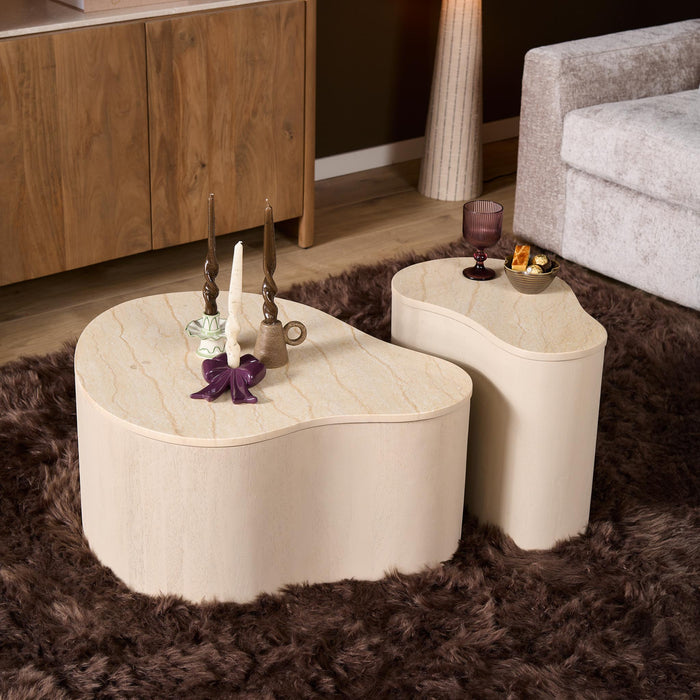 Salontafel Lovi Zand 77 cm