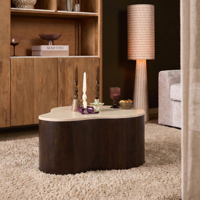 Salontafel Lovi Bruin 77 cm