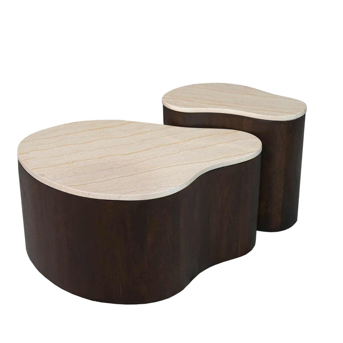 Salontafel Lovi Bruin 50 cm