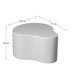 Salontafel Lovi Bruin 77 cm