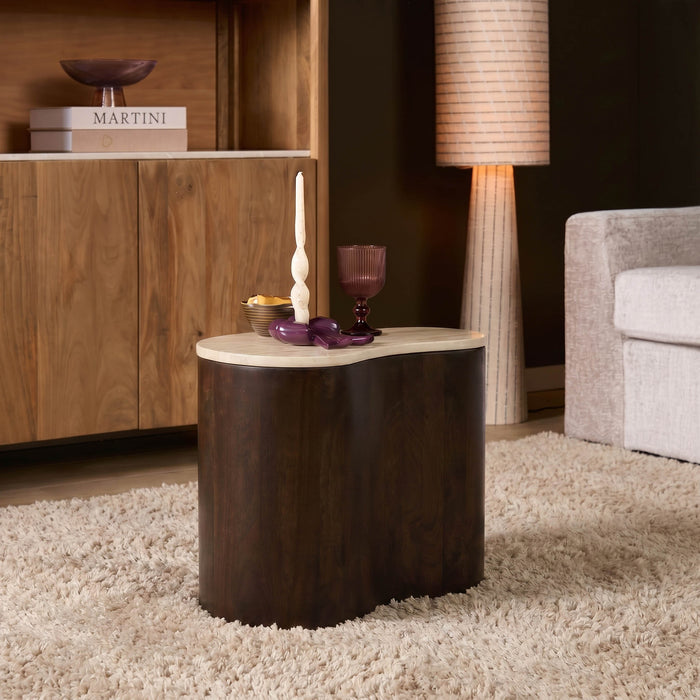Salontafel Lovi Bruin 50 cm