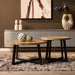 Salontafel set Atlanta Naturel Mangohout 70 cm