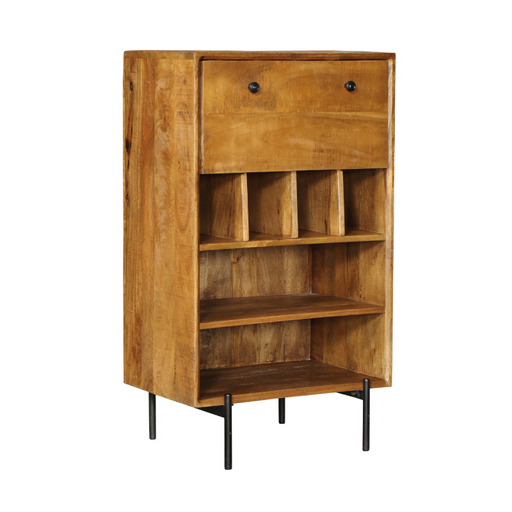 Wijnkast Portland Mangohout 60 cm