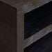 Vierkante salontafel Brussel Zwart Mangohout 80 cm