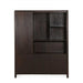 Vakkenkast XL Dallas Bruin Mangohout 160 cm