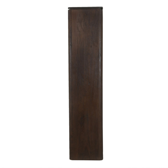 Vakkenkast Dallas Bruin Mangohout 90 cm