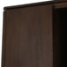Vakkenkast Dallas Bruin Mangohout 90 cm