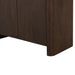 Vakkenkast Dallas Bruin Mangohout 90 cm