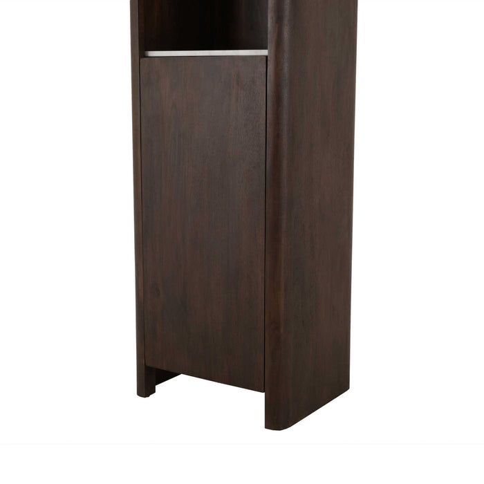 Boekenkast Dallas Bruin Mangohout 55 cm