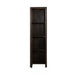 Boekenkast Dallas Bruin Mangohout 55 cm