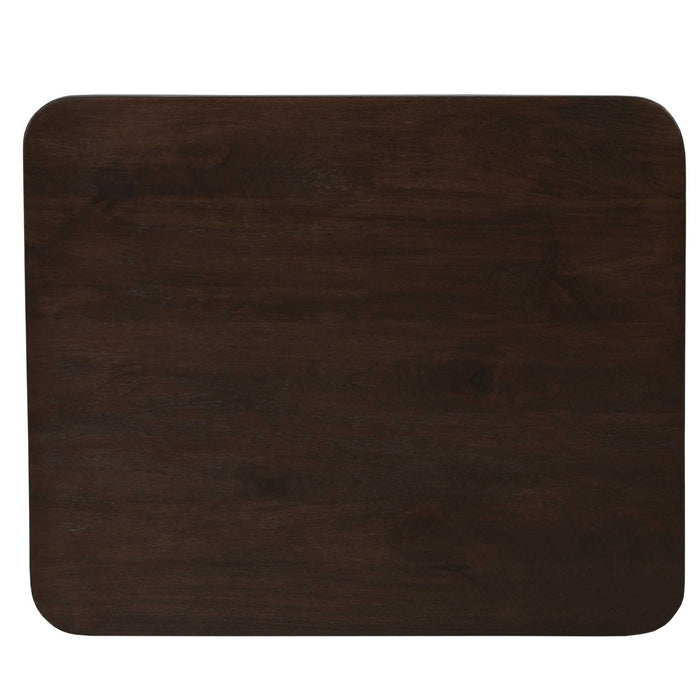 Boekenkast Dallas Bruin Mangohout 55 cm