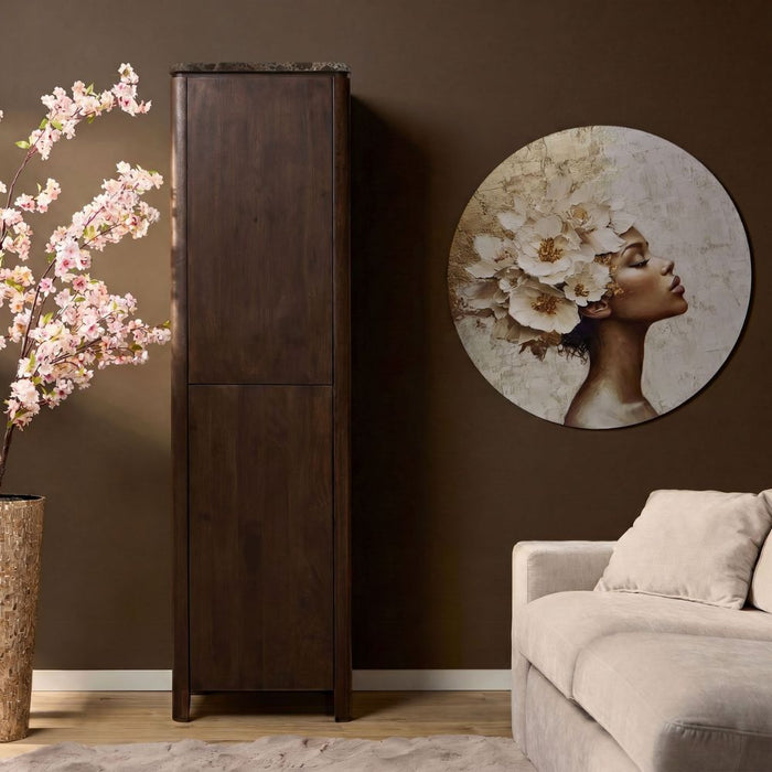 Kabinetkast Dallas Bruin Mangohout 55 cm