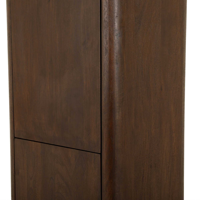 Kabinetkast Dallas Bruin Mangohout 55 cm