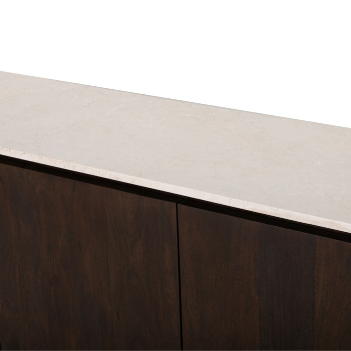 Dressoir Dallas Bruin Mangohout 210 cm
