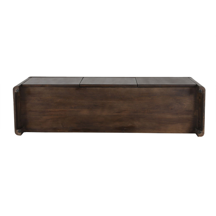 Tv meubel Dallas  Bruin Mangohout 165 cm