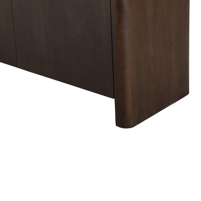 Tv meubel Dallas  Bruin Mangohout 165 cm