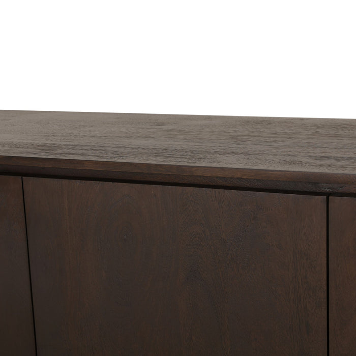 Tv meubel Dallas Bruin Mangohout 210 cm