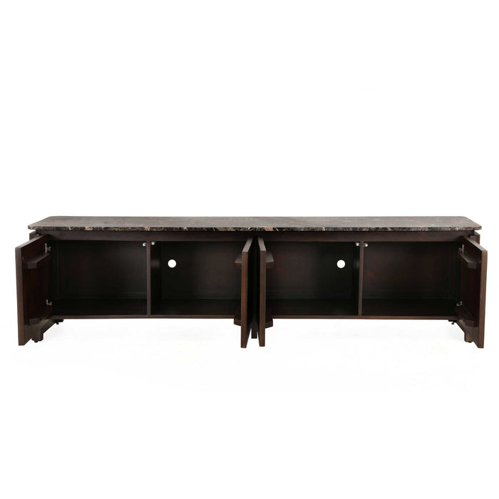 Dressoir Dallas Bruin Mangohout 165 cm