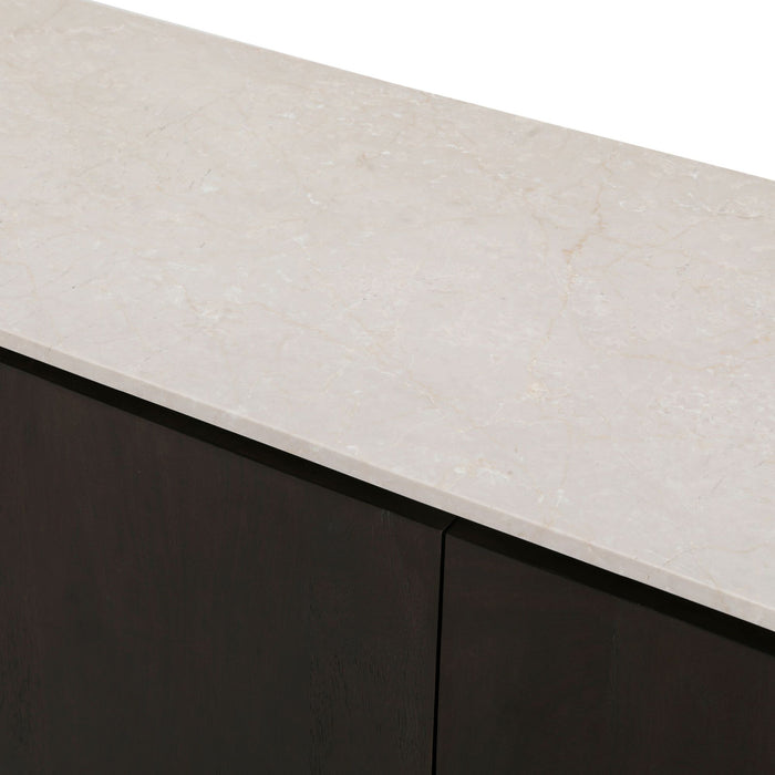 Tv meubel Dallas Bruin Mangohout 210 cm
