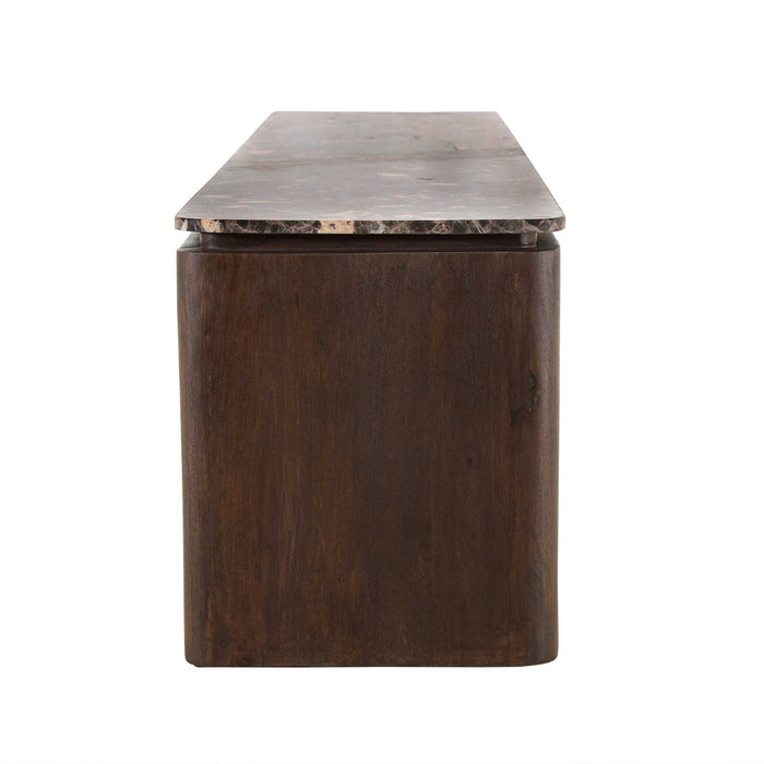 Dressoir Dallas Bruin Mangohout 165 cm