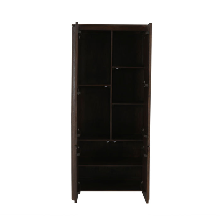 Kabinetkast Dallas Bruin Mangohout  90 cm