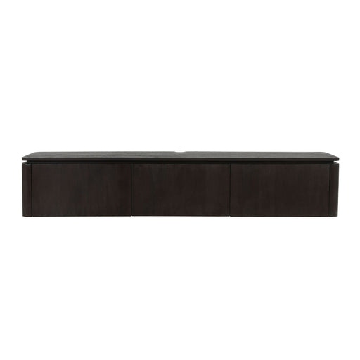 Zwevend tv meubel Dallas Bruin Mangohout 165 cm